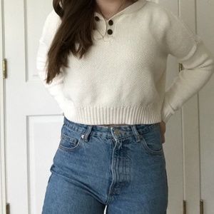 PacSun - L.A Hearts Henley Dolman Sweater